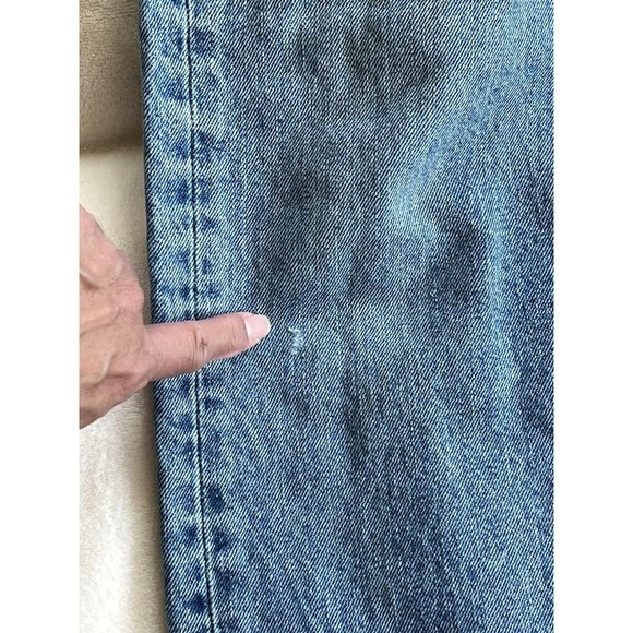 LEVi's Vintage 501 Button Fly Blue Jeans Denim Pants Men’s Size 34x30 - Picture 10 of 16
